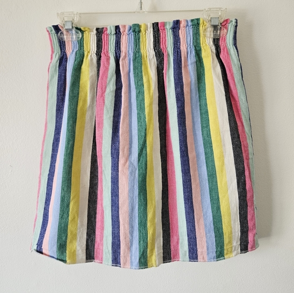 J. Crew rainbow striped skirt - Picture 3 of 6